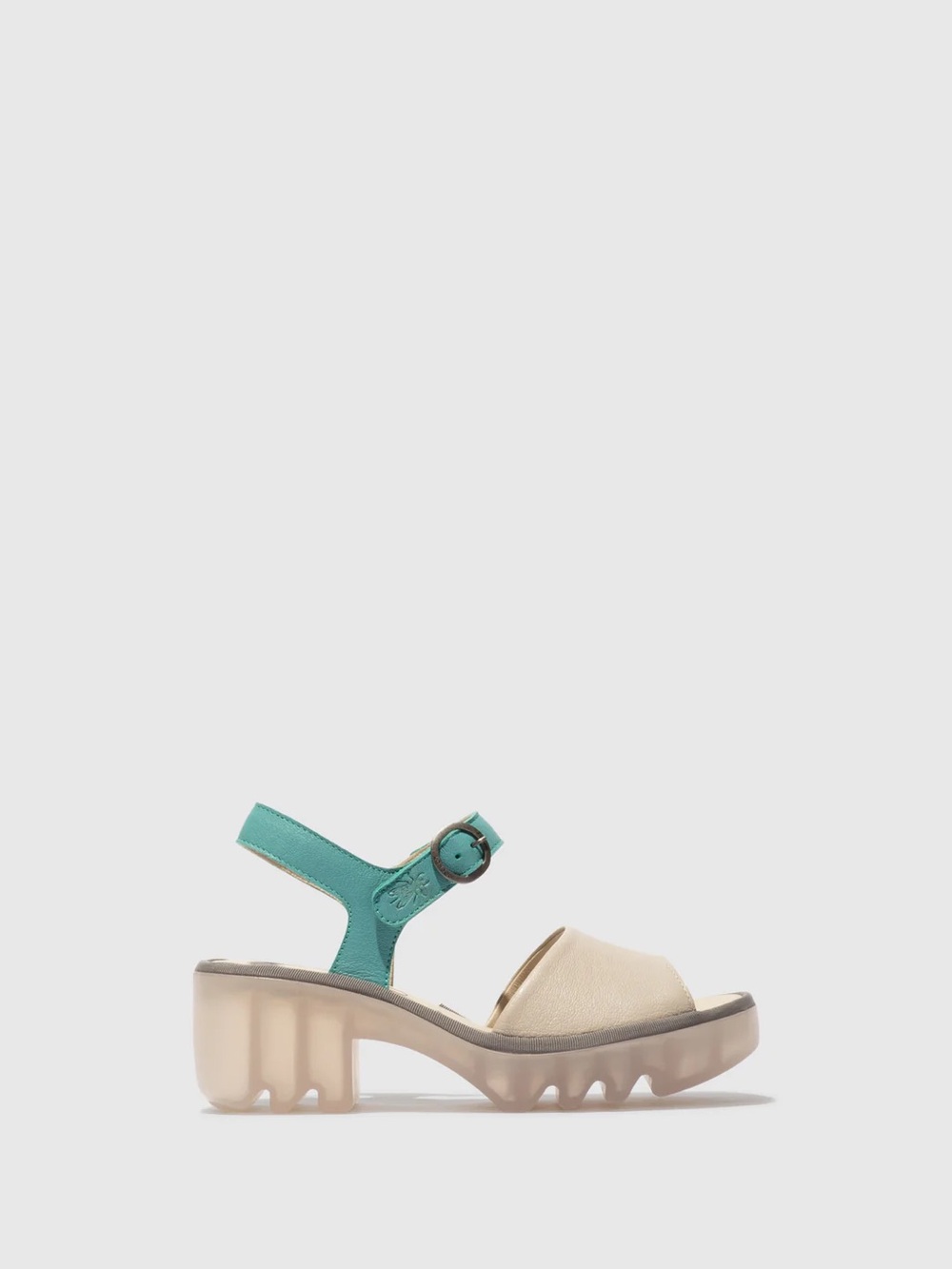 ❤️Fly London New in Box TULL503FLY in Cloud/Turquoise.  EU39/US 8-8.5.